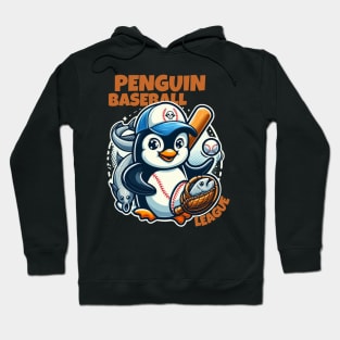 penguin baseball Hoodie